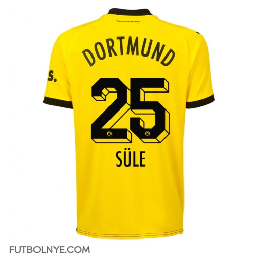 Camiseta Borussia Dortmund Niklas Sule #25 Primera Equipación 2023-24 manga corta